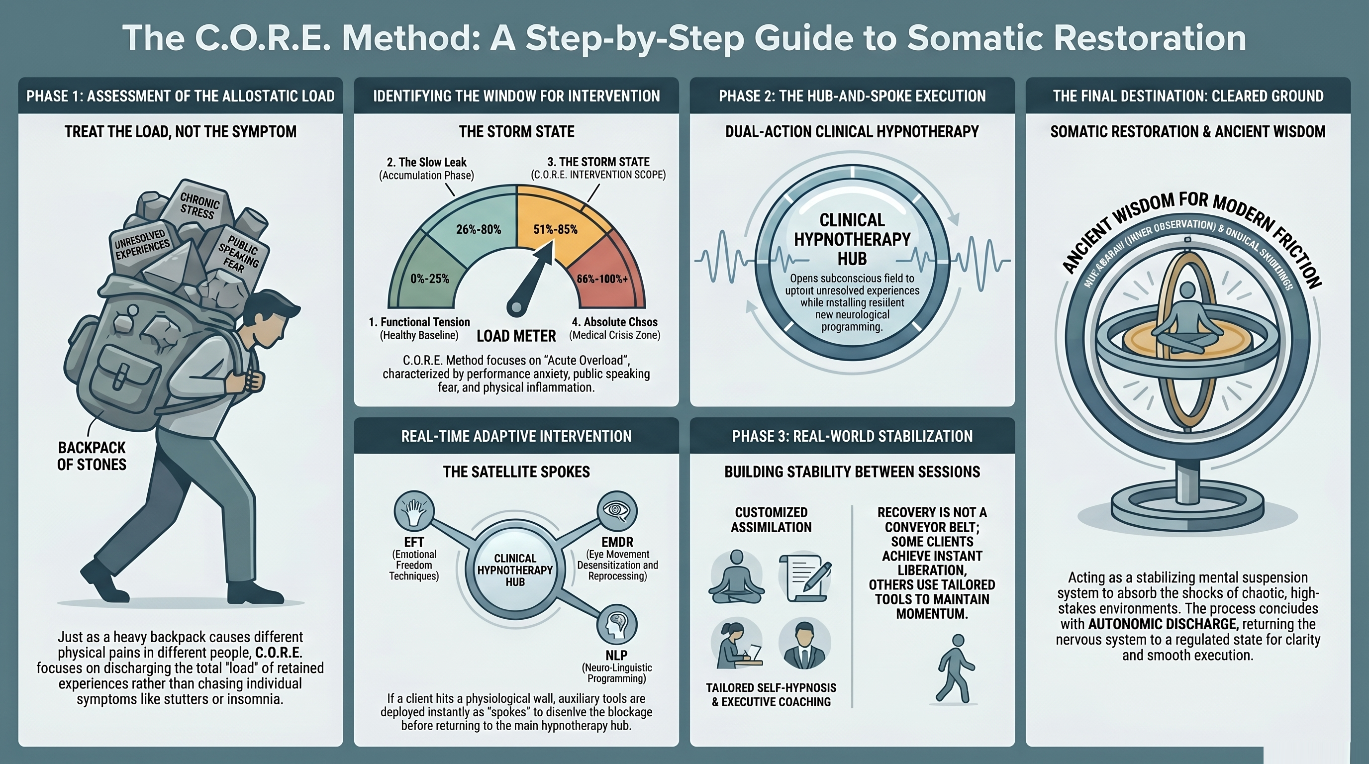The C.O.R.E. Method: Clearing Overwhelming Retained Experiences